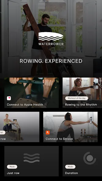 WATERROWER Connect screenshot 1
