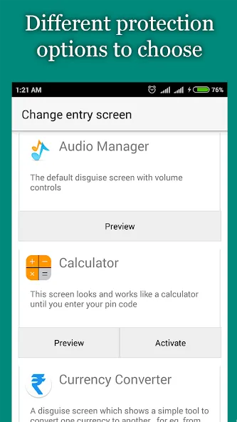 Hide Photos, Video and App Loc screenshot 5