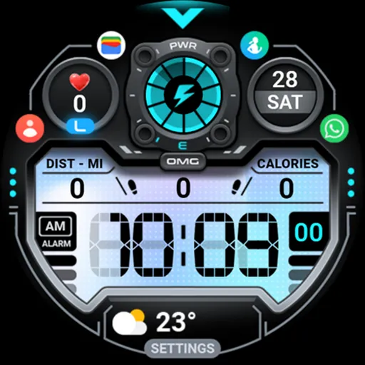 OMG 331 Retro Digital Watch screenshot 27