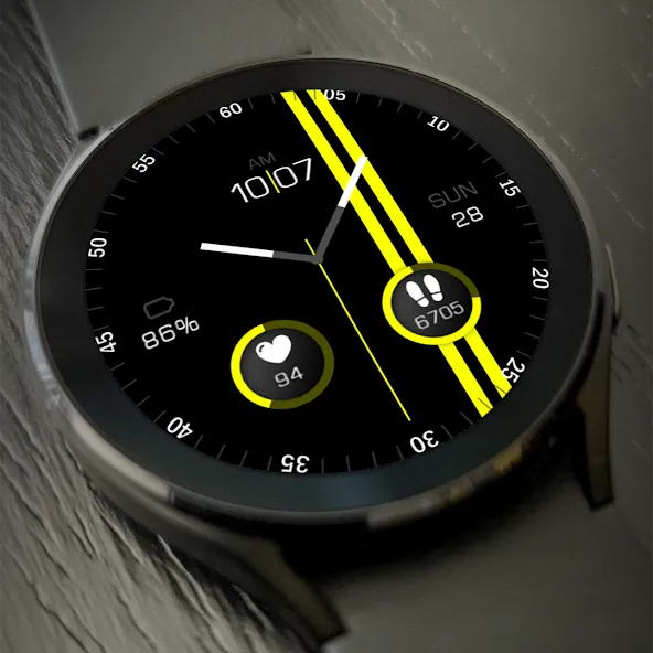 Key065 Analog Watch Face screenshot 2
