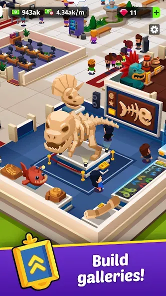 Idle Museum Tycoon: Art Empire screenshot 1