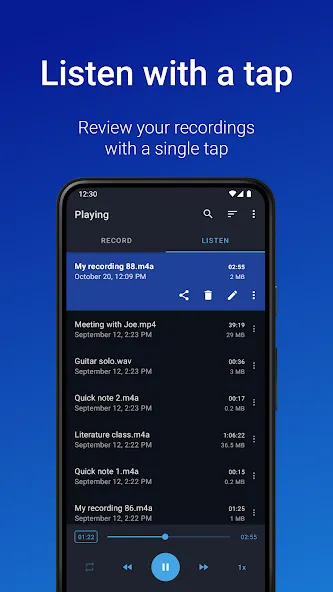 Easy Voice Recorder screenshot 3
