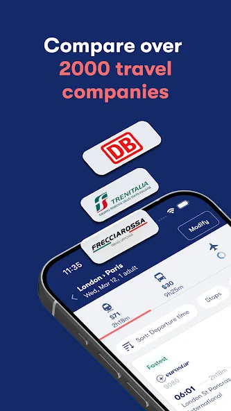 Omio: Book Train, Bus, Flights screenshot 3