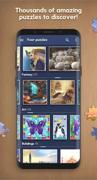 Just Jigsaws screenshot 1