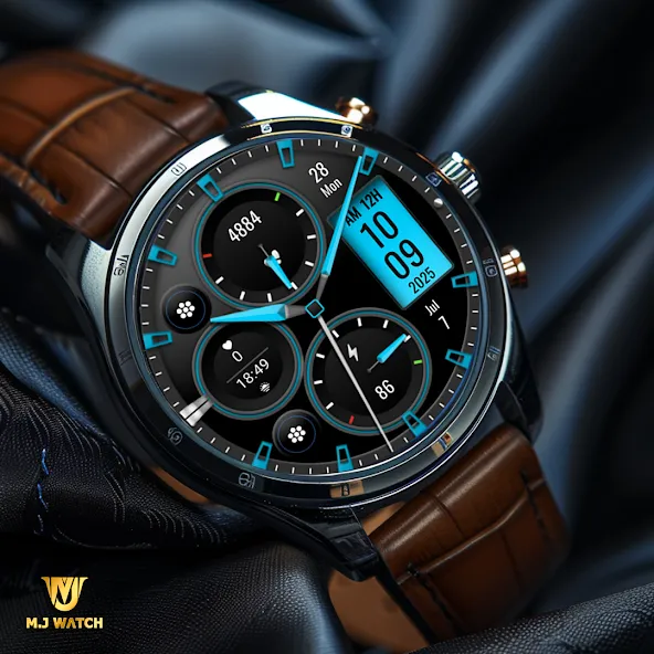 MJ178 Elegant Hybrid WatchFace screenshot 4