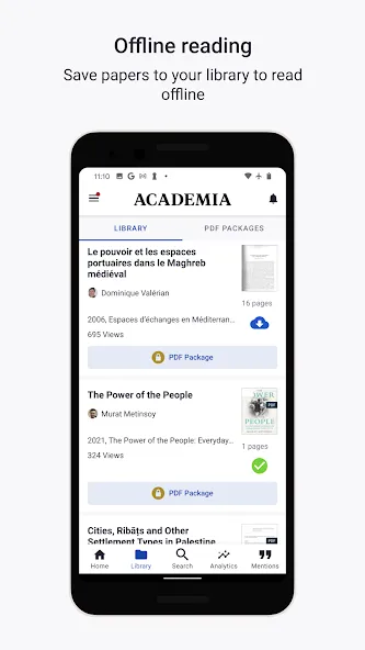 Academia.edu screenshot 2