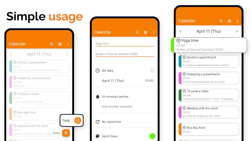 Agenda simple screenshot 28