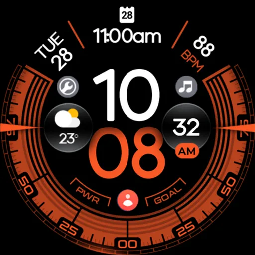 OMG 340 - Minimal Watch Face screenshot 24