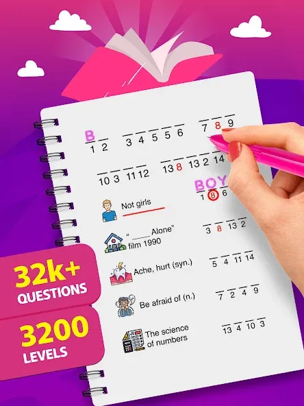 Crostic Crossword-Word Puzzles screenshot 7
