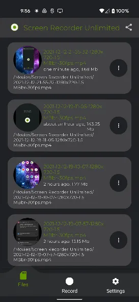 Screen Recorder Unlimited screenshot 1