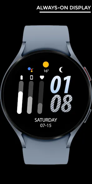 Night cut - watch face screenshot 3
