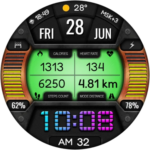 TUNADAS WS04 Watch face screenshot 16