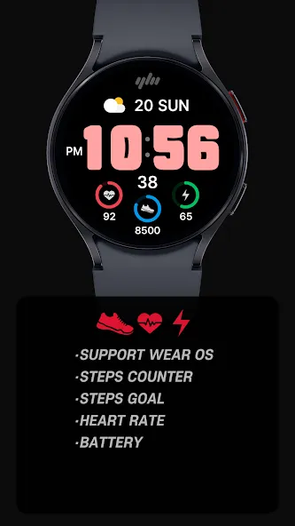 YamWatch Digital 13 screenshot 2