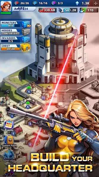 Superhero & Puzzles Match3 RPG screenshot 3