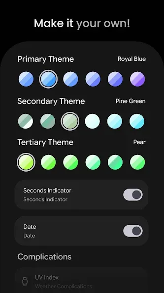 Gravity Watch Face screenshot 3