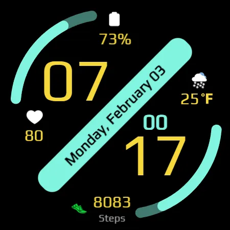 Sleek Modern Digital Watch screenshot 17