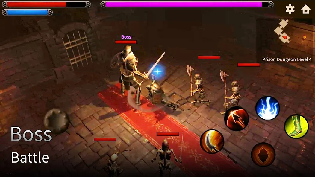 Warrior In Dungeon screenshot 2