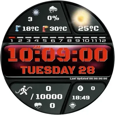 N-SPORT704 Weather Time Watch screenshot 11