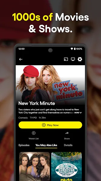 PlutoTV: Stream Free Movies/TV screenshot 2