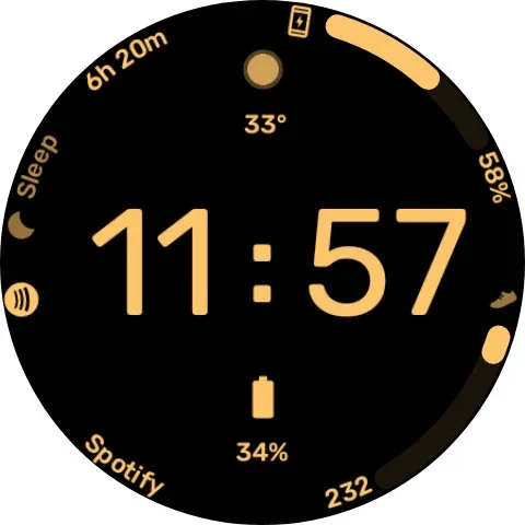 Digital Arc - Watchface screenshot 6