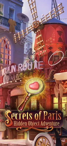 Paris Secrets Hidden Objects screenshot 1