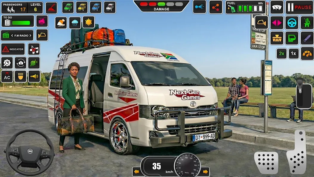 City Van Driving Simulator 3D screenshot 7