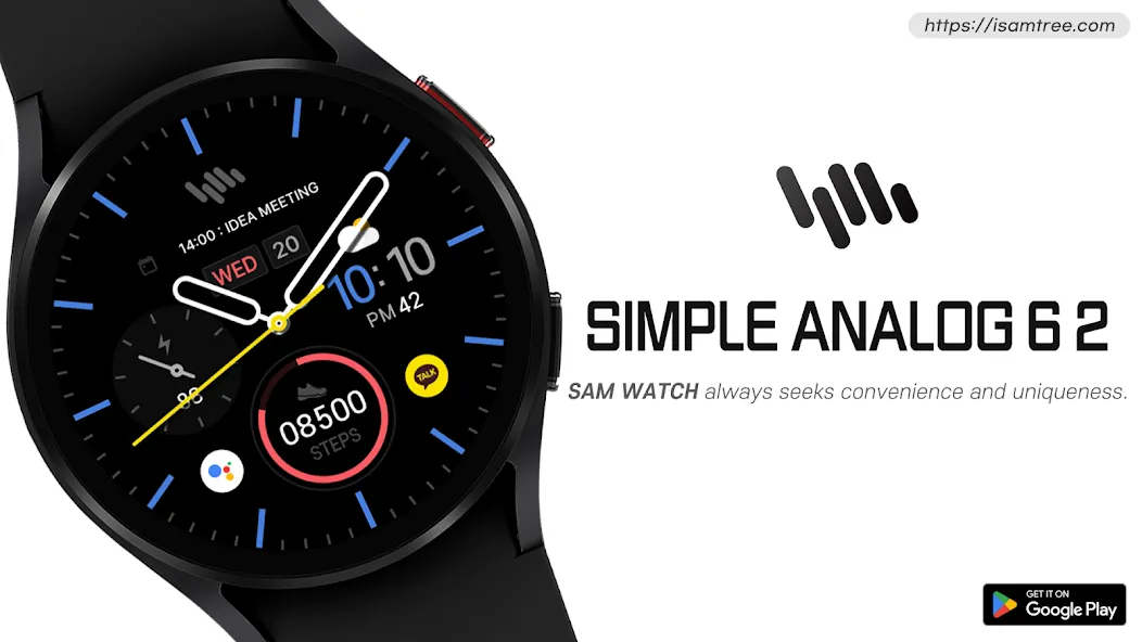 SamWatch Simple Analog 6 II screenshot 1