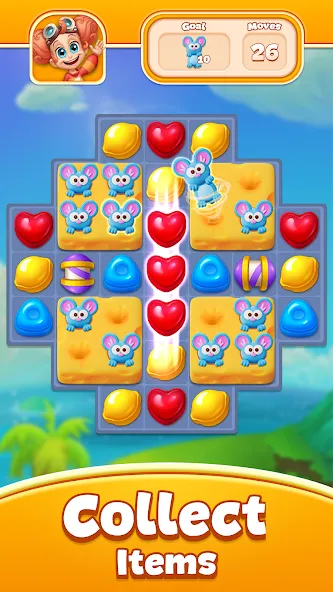 Candy Pop Story : Match 3 screenshot 17