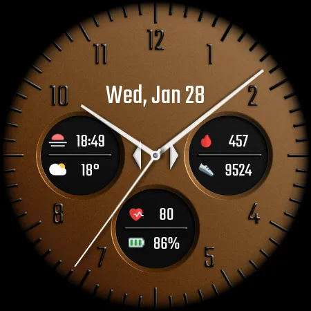 DADAM118: Analog Watch Face screenshot 26
