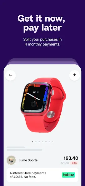 Tabby: Pay over time screenshot 2