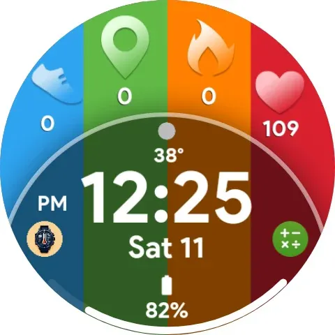 Eclipse Tiles - Watch face screenshot 8