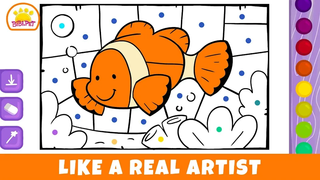 Bibi Drawing & Color Kids Game screenshot 4