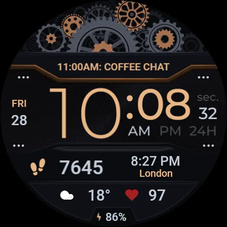 TVV05 Elegant Gears - Animated screenshot 7