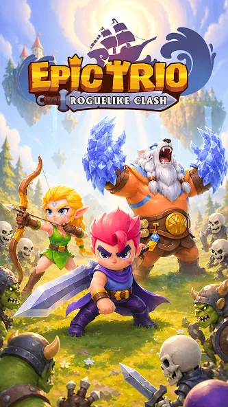 Epic Trio: Roguelike Clash screenshot 1