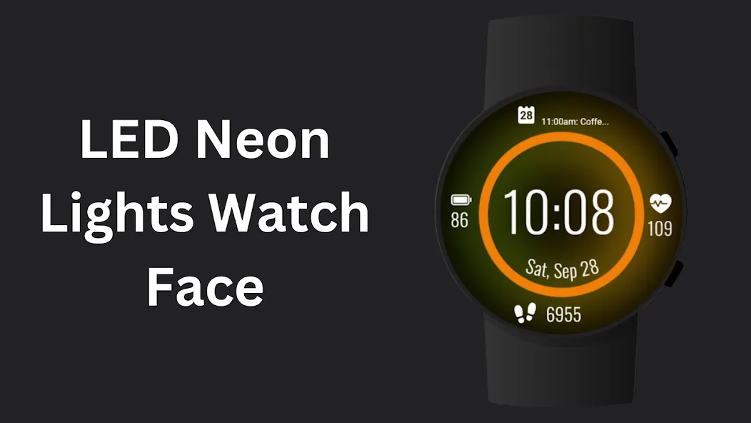 LED Neon Lights Watch Face screenshot 4