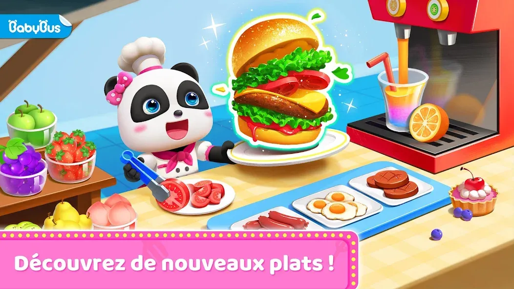 Restaurant de Bébé Panda screenshot 1