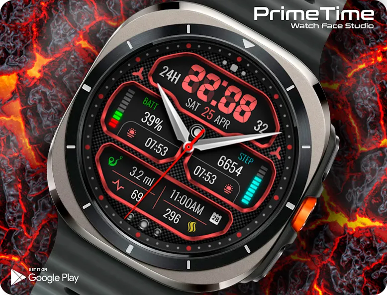 PT45 Hybrid Watch Face screenshot 5