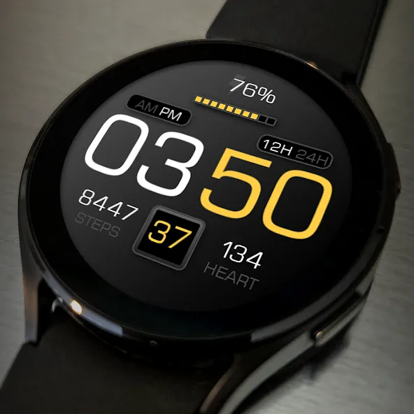 Key079 Digital Watch Face screenshot 3