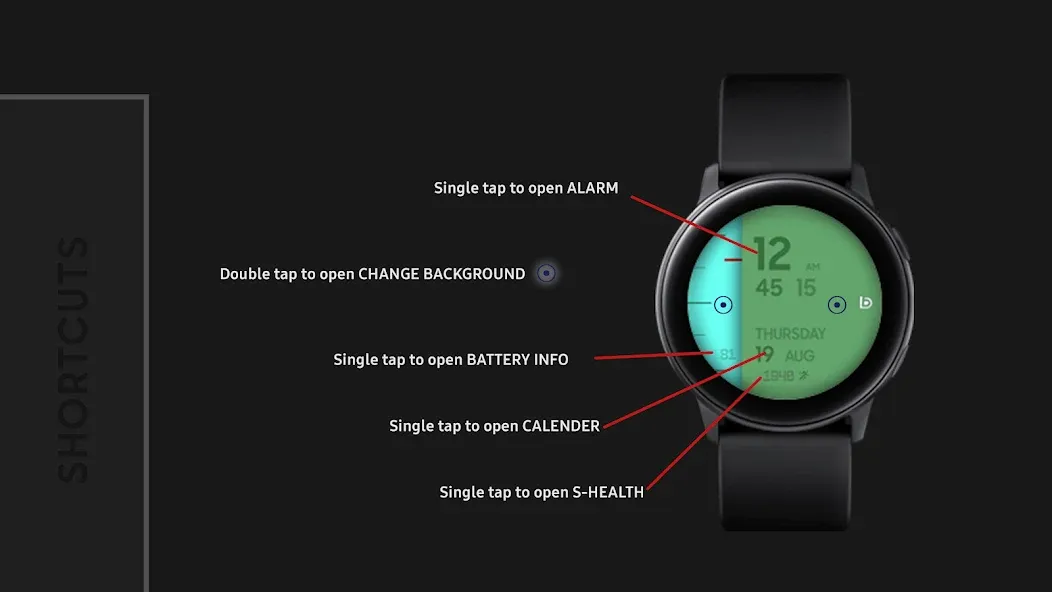 DB1203 Aero Digital Watch Face screenshot 4