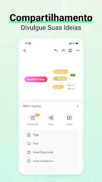 EdrawMind: mapas mentais de IA screenshot 8