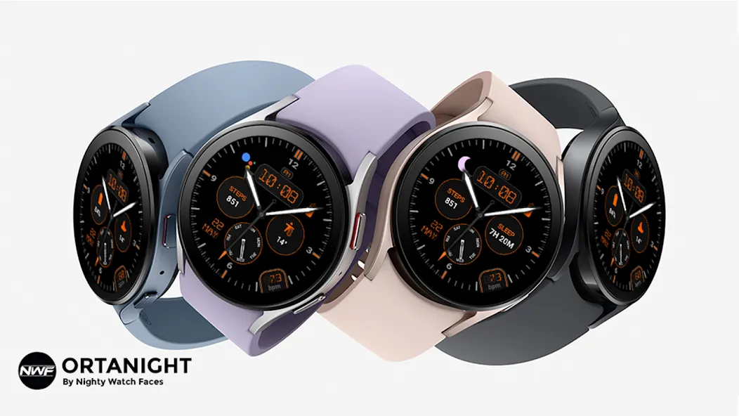 Ortanight - watch face screenshot 14