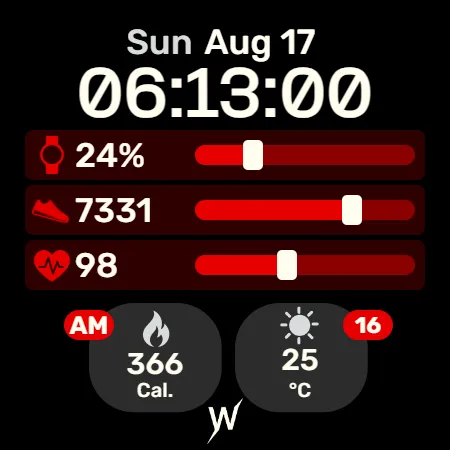 Data Stream Watch Face screenshot 7