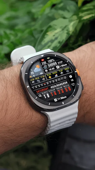 N-SPORT746 Digital Watch Face screenshot 4