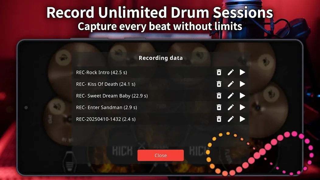 Drum King: Electronic Drum screenshot 5