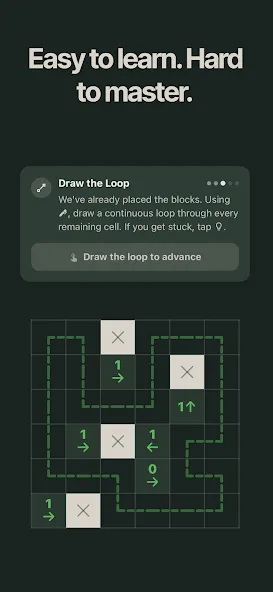 loopr: Yajilin Logic Puzzles screenshot 6