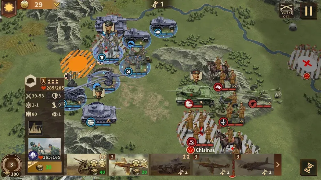 Glory of Generals 3 - WW2 SLG screenshot 1