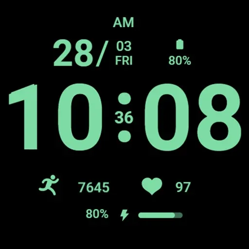 ZKin Watch Minimalist Black screenshot 34