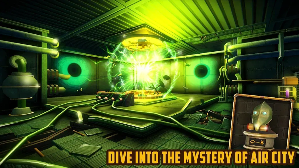 Escape Machine City: Airborne screenshot 1