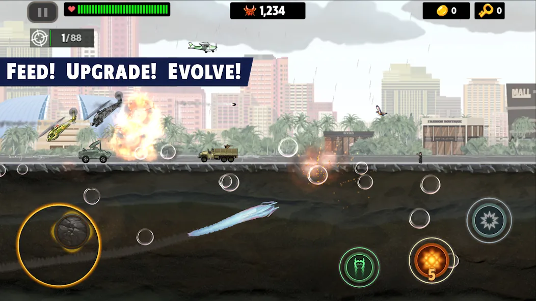 Death Worm™ - メガ怪獣 screenshot 15
