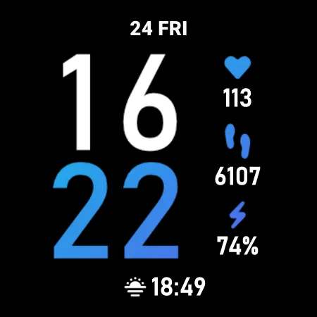 Nexus Watch Face Wear OS screenshot 7